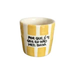 Porque é que eu não meti baixa Copo de café