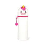 Unicorn "Believe in Magic" 2-in-1 Silicone Pencil Case - Kawaii