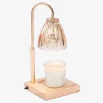 – TE-81 – Candeeiro Aquecedor de Velas: Vidro Nina Ondas