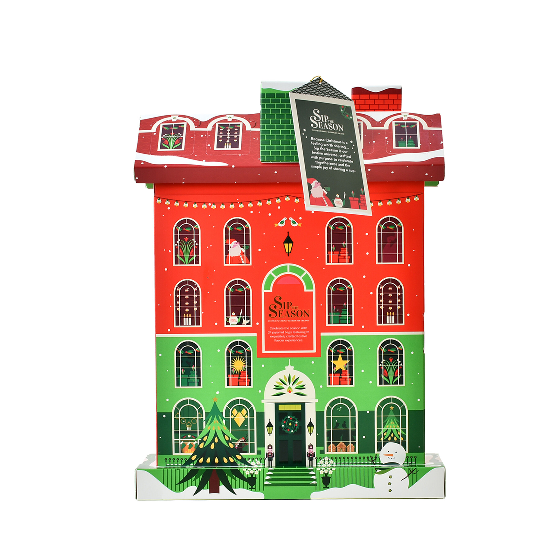 Calendário de Advento Casa Sip Season de Natal - 24 pirâmides: English Tea Shop - Image 2