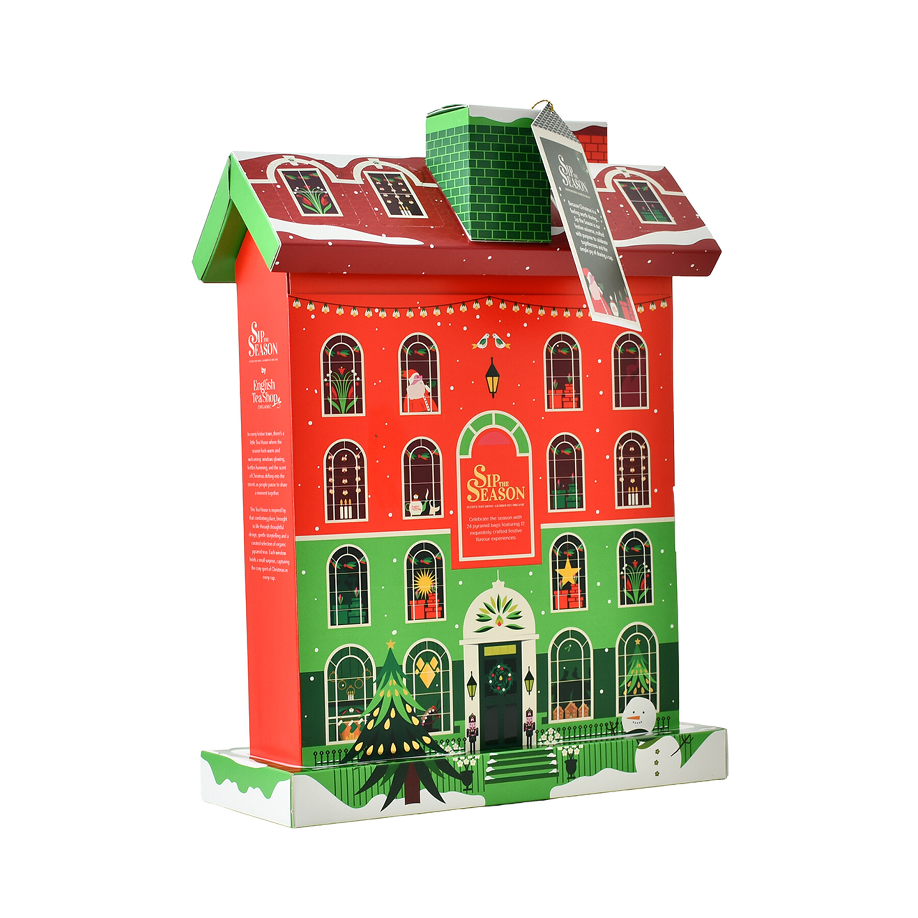 Calendário de Advento Casa Sip Season de Natal - 24 pirâmides: English Tea Shop - Image 3