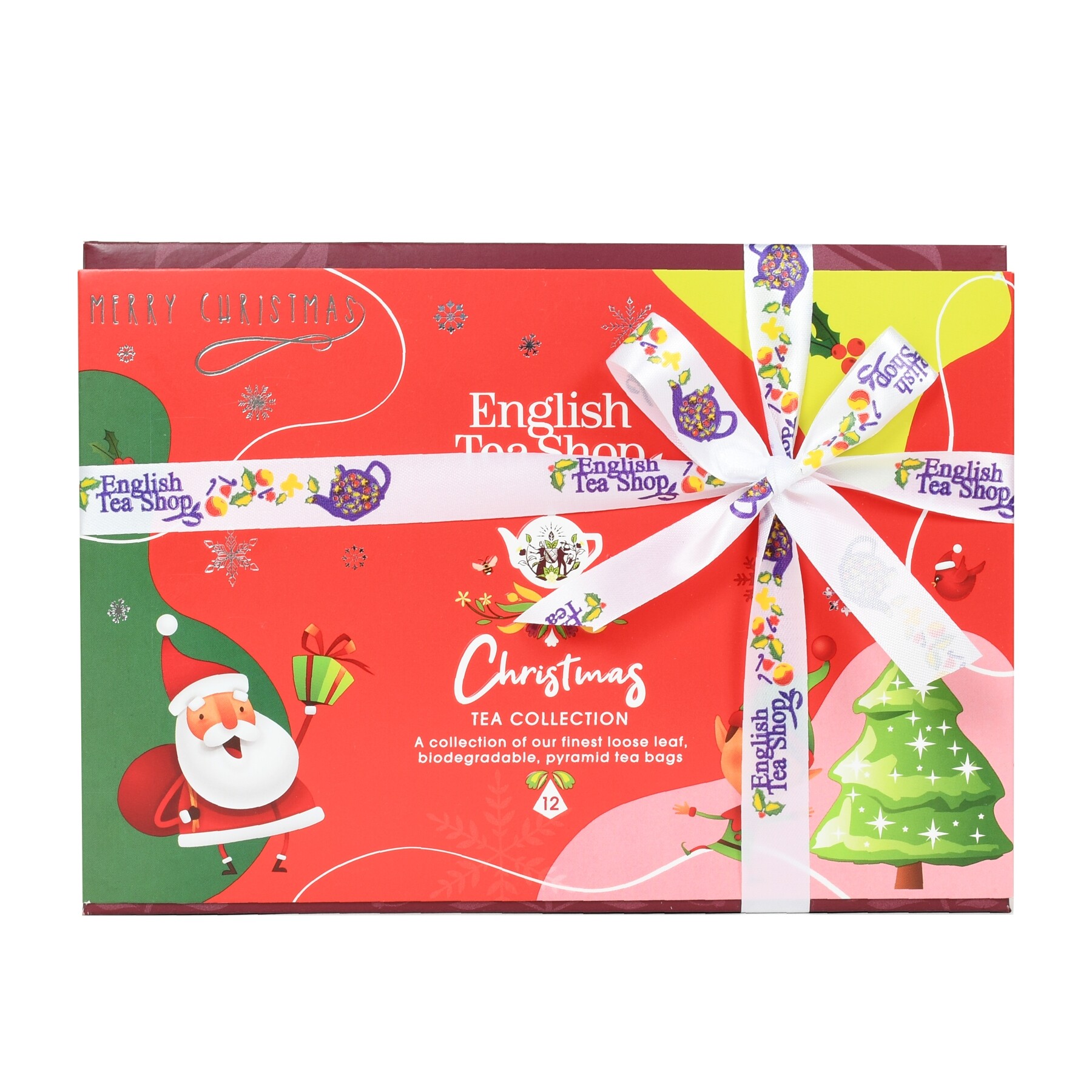 Coleção Pai Natal Vermelho - 12 pirâmides: English Tea Shop - Image 4