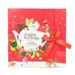 Calendário de Advento em Livro - Vermelho Ref.: U060772 calendario advento chás natal english tea shop