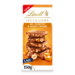 LES GRANDES Chocolate de Leite Avelãs e Caramelo Salgado 150g - Lindt