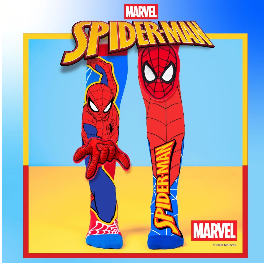 SPIDER-MAN SOCKS meias spiderman madmia